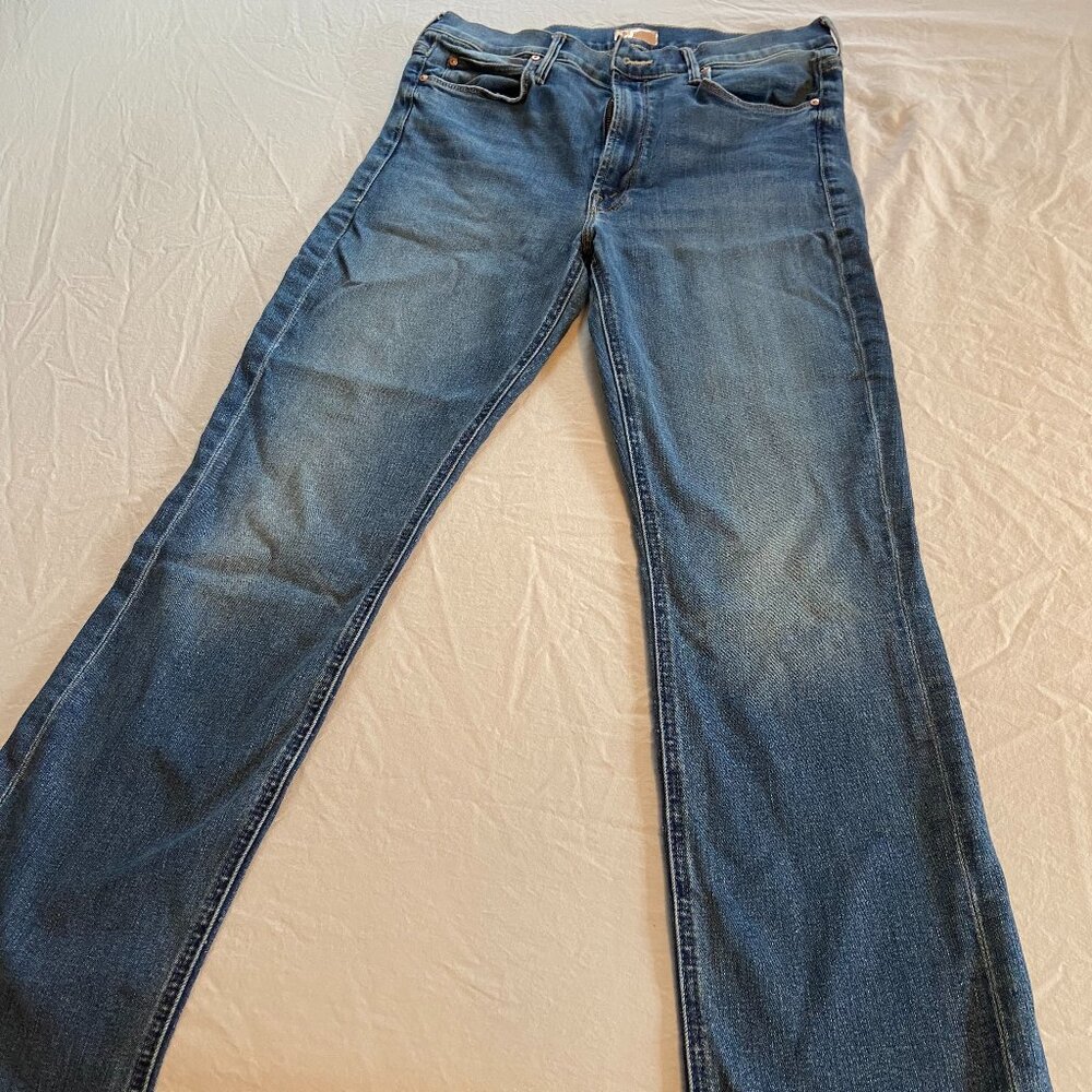 Mother Denim Mid rise Dazzler ankle in Healing wash  size 30
